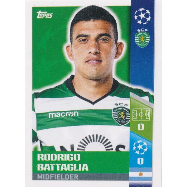 CL1718 - Sticker 497 - Rodrigo Battaglia - Play-Off Qhalifying Teams