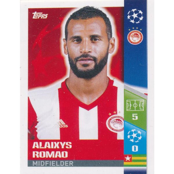 CL1718 - Sticker 507 - Alaixys Romao - Play-Off Qhalifying Teams