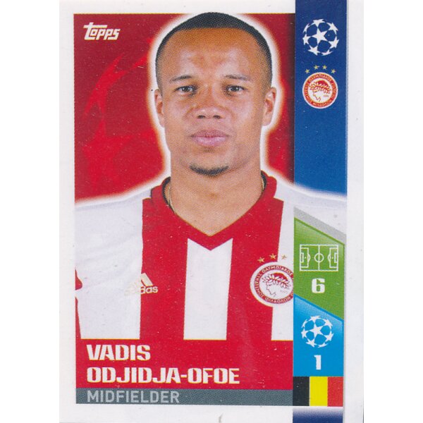 CL1718 - Sticker 508 - Vadis Odjidja-Ofoe - Play-Off Qhalifying Teams