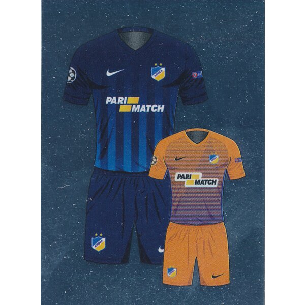 CL1718 - Sticker 518 - Trikot Apoel FC - Play-Off Qhalifying Teams