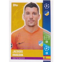 CL1718 - Sticker 523 - Jesus Rueda - Play-Off Qhalifying...