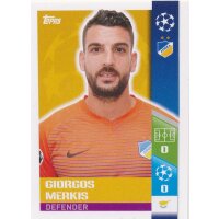 CL1718 - Sticker 524 - Giorgos Merkis - Play-Off...