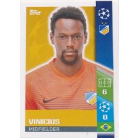 CL1718 - Sticker 526 - Vinicius - Play-Off Qhalifying Teams