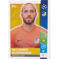 CL1718 - Sticker 529 - Nectarios Alexandrou - Play-Off...