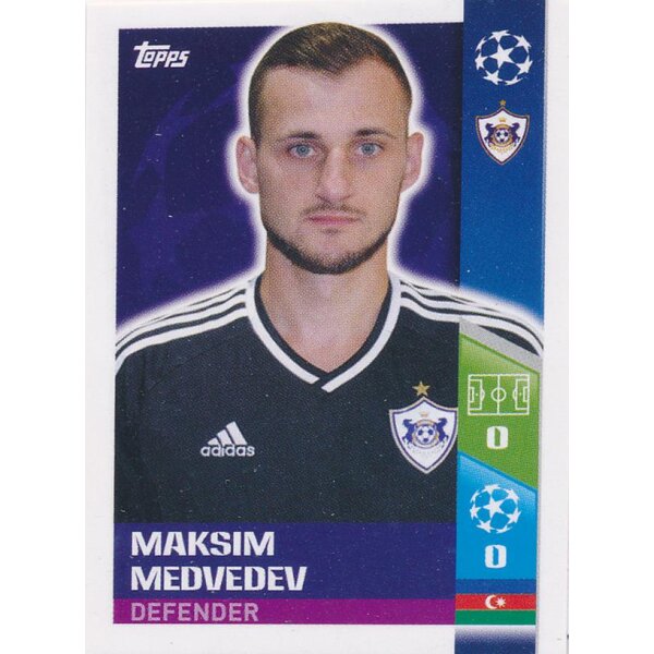 CL1718 - Sticker 536 - Maksim Medvedev - Play-Off Qhalifying Teams