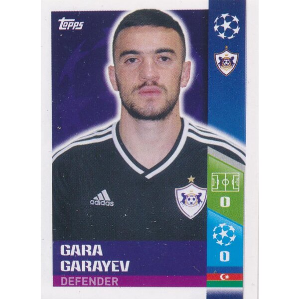 CL1718 - Sticker 540 - Gara Garayev - Play-Off Qhalifying Teams