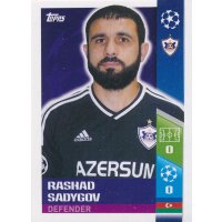 CL1718 - Sticker 541 - Rashad Sadygov - Play-Off...