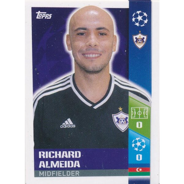 CL1718 - Sticker 543 - Richard Almeida - Play-Off Qhalifying Teams