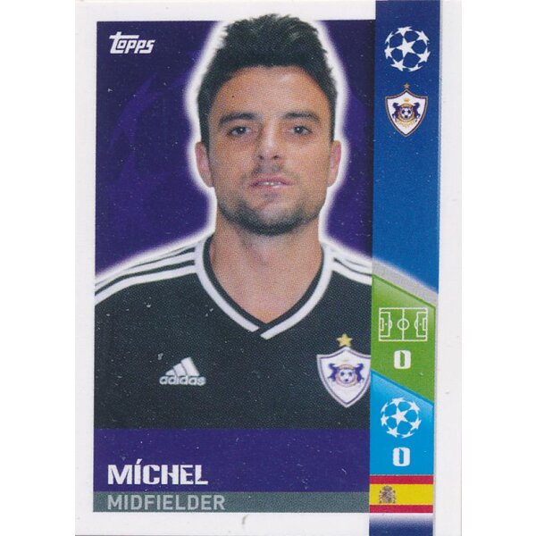 CL1718 - Sticker 544 - Michel - Play-Off Qhalifying Teams