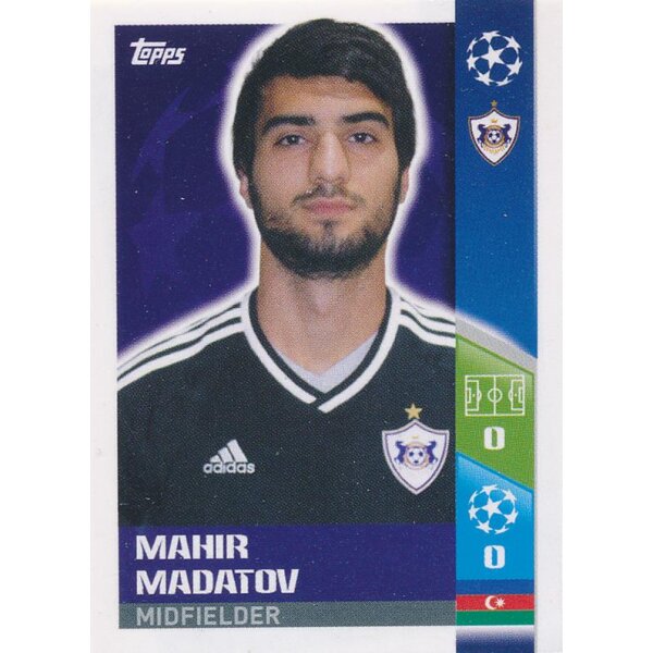 CL1718 - Sticker 545 - Mahir Madatov - Play-Off Qhalifying Teams