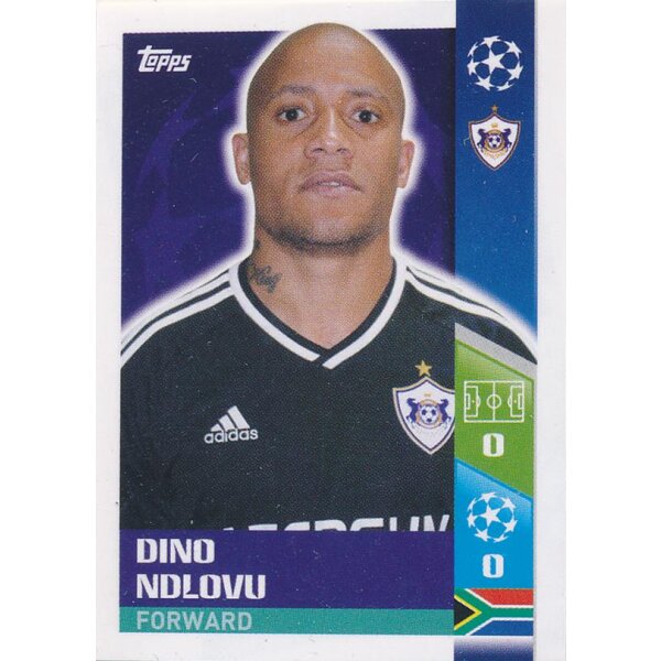 CL1718 - Sticker 548 - Dino Ndlovu - Play-Off Qhalifying Teams