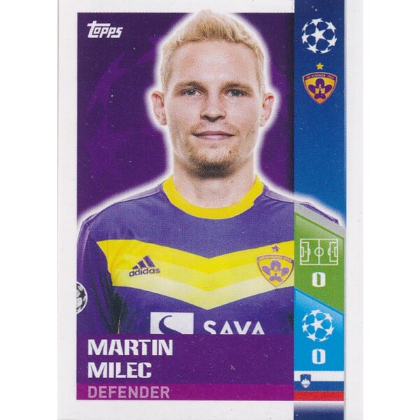 CL1718 - Sticker 568 - Martin Milec - Play-Off Qhalifying Teams