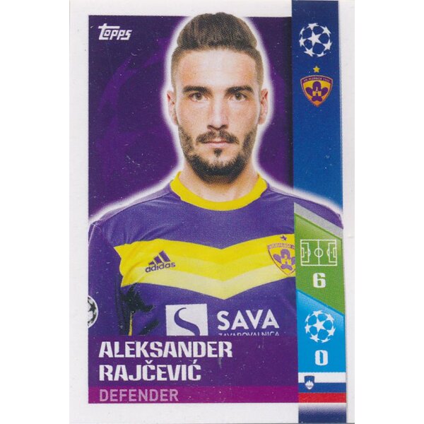 CL1718 - Sticker 571 - Aleksander Rajcevic - Play-Off Qhalifying Teams