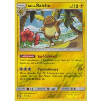 31/111 Alola-Raichu - Reverse Holo - Aufziehen der...