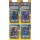 LEGO Nexo Knights 2 - Trading Cards - Alle 4 versch. Blister - Deutsch