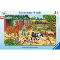 Ravensburger 06035 - Glückliches Bauernhofleben - 15...