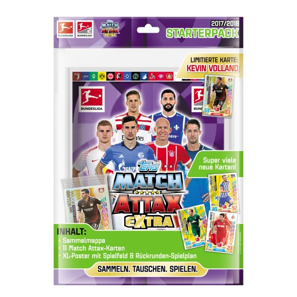 Topps Match Attax EXTRA - 2017/18 - 1 Starter - Deutsch