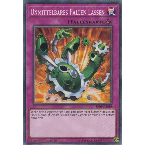 SR05-DE039 - Unmittelbares fallen lassen - 1. Auflage