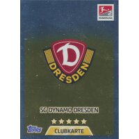 MX 514 - SG Dynamo Dresden - Clubkarte - Saison 17/18