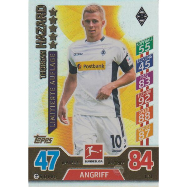 MX L31 - Thorgan Hazard - Limitierte Auflage Saison 17/18