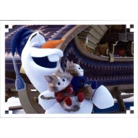 Olaf taut auf - Sticker 56 - Disney -  Die Eiskönigin