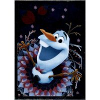 Olaf taut auf - Sticker 116 - Disney -  Die Eiskönigin