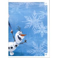 Olaf taut auf - Sticker 153 - Disney -  Die Eiskönigin