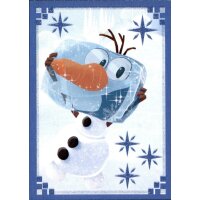 Olaf taut auf - Sticker 164 - Disney -  Die Eiskönigin