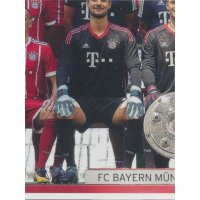 BAM1718 - Sticker 7 - Mannschaftsbild - Panini FC Bayern...