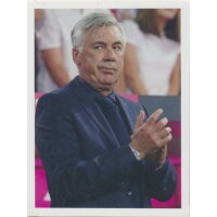 BAM1718 - Sticker 18 - Carlo Ancelotti - Panini FC Bayern...