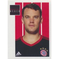 BAM1718 - Sticker 23 - Manuel Neuer - Panini FC Bayern...