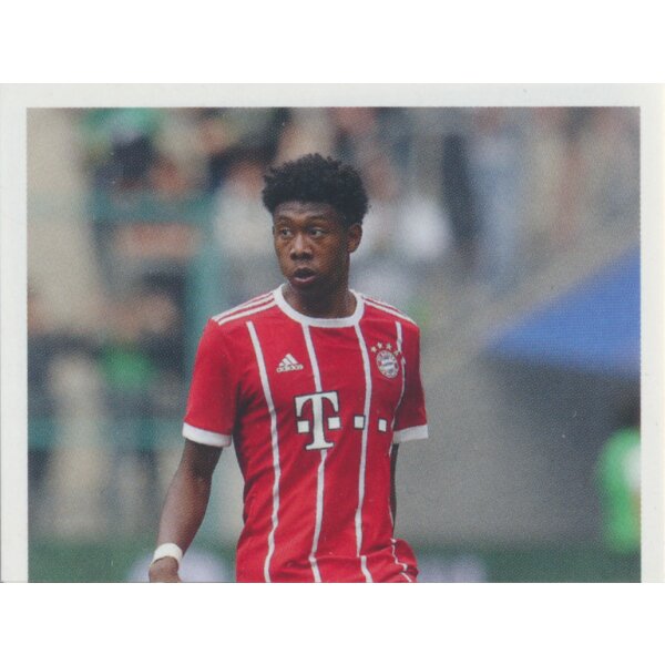 BAM1718 - Sticker 78 - David Alaba - Panini FC Bayern München 2017/18