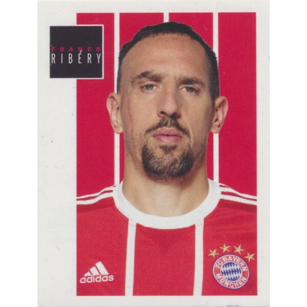 BAM1718 - Sticker 95 - Franck Ribery - Panini FC Bayern München 2017/18