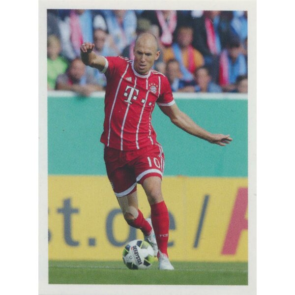 BAM1718 - Sticker 104 - Arjen Robben - Panini FC Bayern München 2017/18