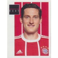 BAM1718 - Sticker 114 - Sebastian Rudy - Panini FC Bayern...