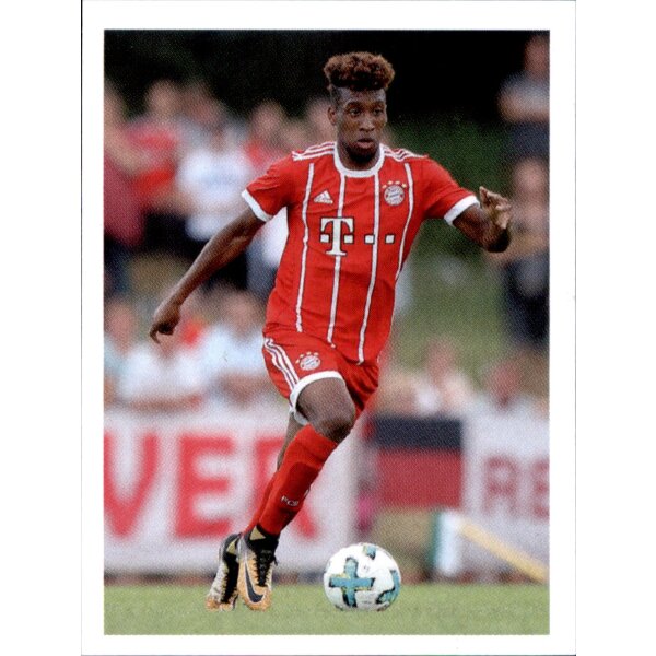 BAM1718 - Sticker 132 - Kingsley Coman - Panini FC Bayern München 2017/18