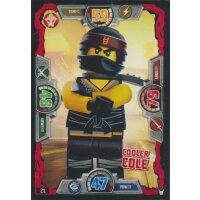 021 - Cooler Cole - Helden Karte - LEGO Ninjago Serie 3