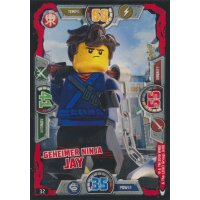 032 - Geheimer Ninja Jay - Helden Karte - LEGO Ninjago...