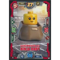 042 - Geheimnisvolles Ninja Baby - Helden Karte - LEGO...