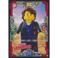 043 - Junger Garmadon - Helden Karte - LEGO Ninjago Serie 3