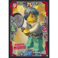 045 - Pfannen Misako - Helden Karte - LEGO Ninjago Serie 3