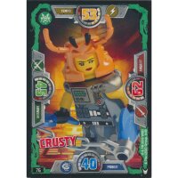 076 - Crusty - Schurken Karte - LEGO Ninjago Serie 3