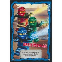 132 - Dreierschlag - Aktionskarten Karte - LEGO Ninjago...