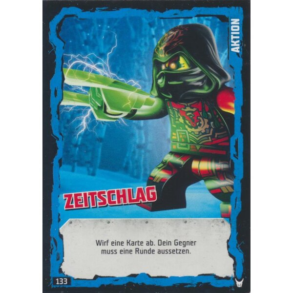 133 - Zeitschlag - Aktionskarten Karte - LEGO Ninjago Serie 3