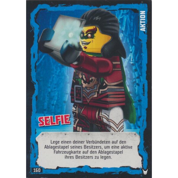 160 - Selfie - Aktionskarten Karte - LEGO Ninjago Serie 3