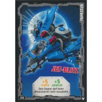 180 - Jet-Blitz - Fahrzeugkarten Karte - LEGO Ninjago...