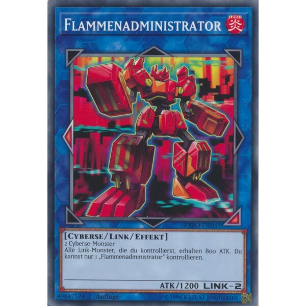 EXFO-DE041 - Flammenadministrator - 1. Auflage