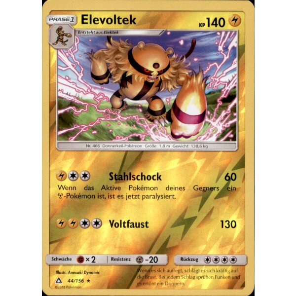 44/156 Elevoltek - Reverse Holo - Ultra-Prisma