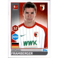 TOPPS Bundesliga 2017/2018 - Sticker 6 - Raphael Framberger
