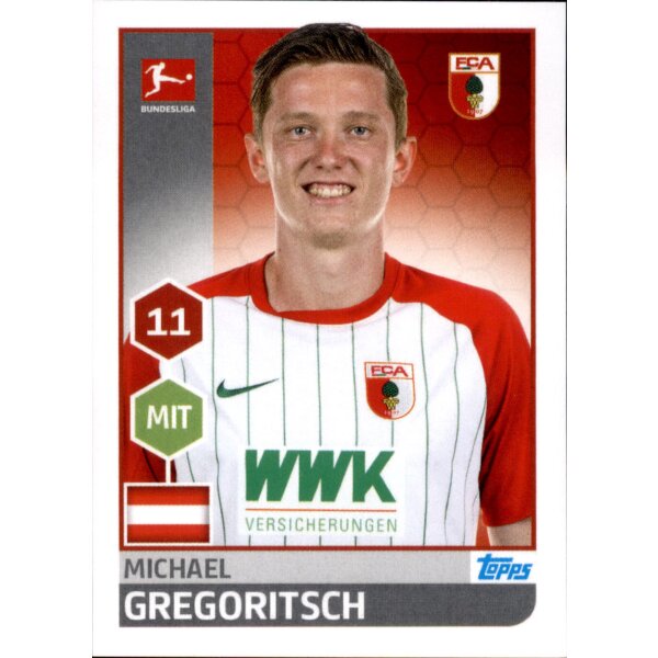 TOPPS Bundesliga 2017/2018 - Sticker 15 - Michael Gregoritsch